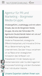 Mobile Screenshot of borgmeier.de