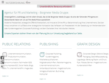 Tablet Screenshot of borgmeier.de