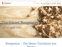 Tablet Screenshot of borgmeier.eu
